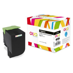 Toner reman OWA: LEXMARK CS417 CS517 CX417 CX517 6.000p. HC 71B2HK0 negro
