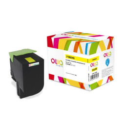Toner reman OWA: LEXMARK CS317 CX317 2.300p. Std 71B0040 amarillo