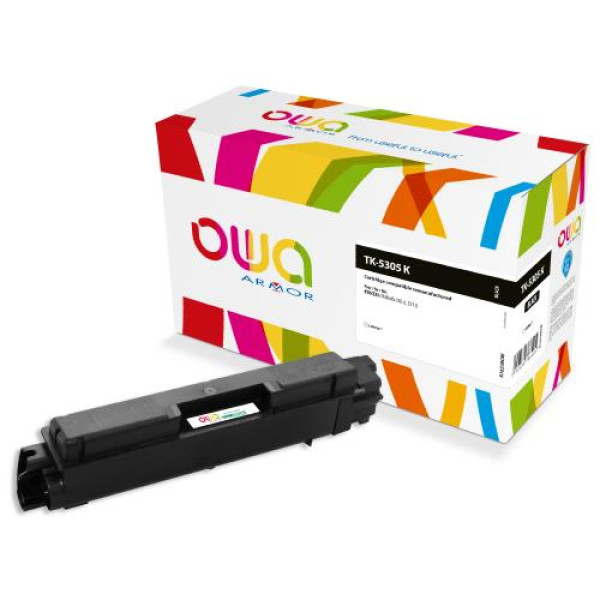 Toner reman OWA: KYOCERA TASKalfa 350ci 351ci 12.000p. Std TK5305K / TK5305K