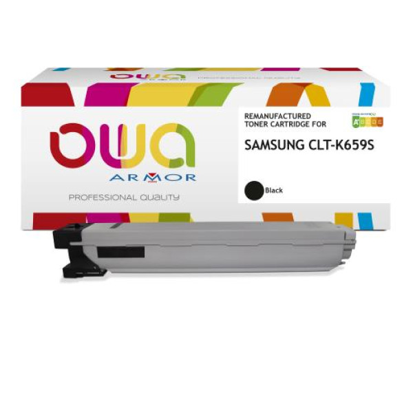 Toner reman OWA: SAMSUNG CLX8640 CLX8650 20.000p. CLT-K659S/ELS / SU227A negro