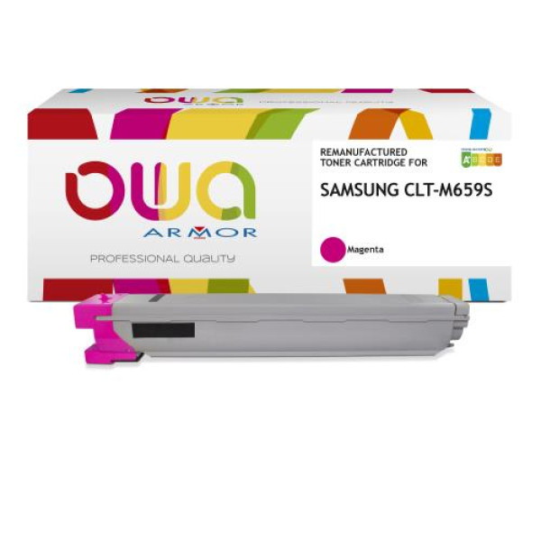 Toner reman OWA: SAMSUNG CLX8640 CLX8650 20.000p. CLT-M659S/ELS / SU359A magenta
