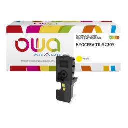 Toner reman OWA: KYOCERA ECOSYS M5521 P5021 2.200p. Std TK5230Y
