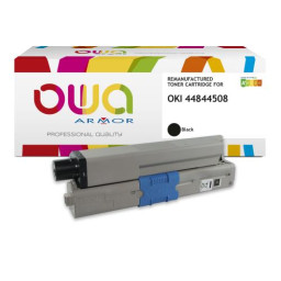 Toner reman OWA: OKI C831 10.000p. Std 44844508 negro