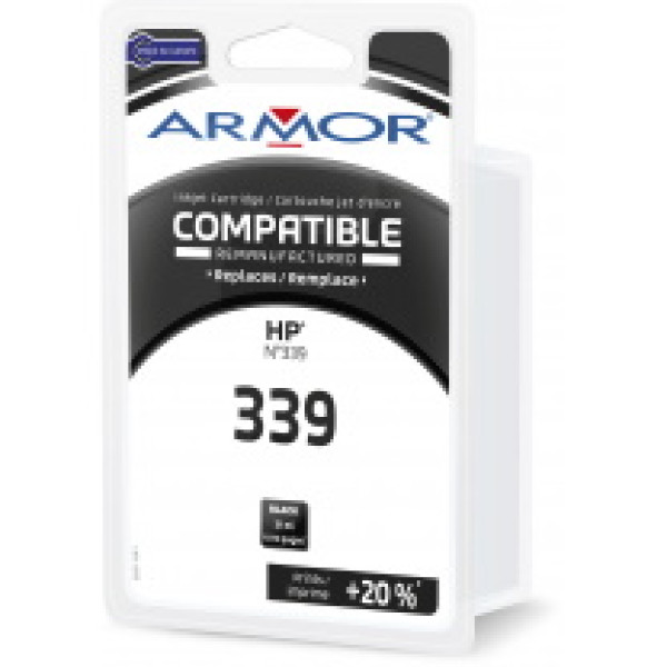 Ct. reman. OWA: HP DJ 5740 6540 #339 negro 31ml 1070p. (C8767EE)