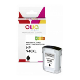 Ct. reman. OWA: HP 940XL B (comp.C4906AE) 80ml - 2245p