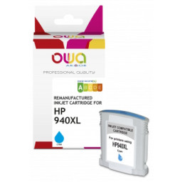 Ct. reman. OWA: HP 940XL C (comp.C4907AE) 35ml - 1705p