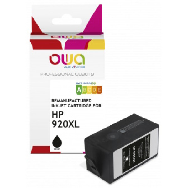 Ct. reman. OWA: HP 920XL B (comp.CD975AE) 50ml - 1715p