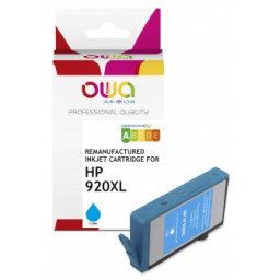 Ct. reman. OWA: HP 920XL C (comp.CD972AE) 12ml - 815p