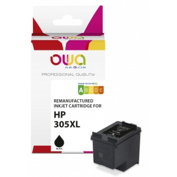 Ct. reman. OWA: HP 305XL (comp.3YM62AE) 18ml - 650p