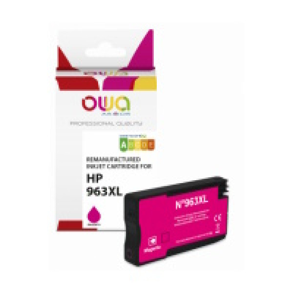 Ct. reman. OWA: HP 963XL (comp.3JA28AE) 12ml - 1600p