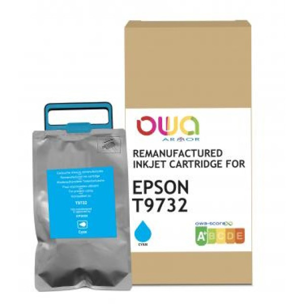 Ct. reman. OWA: EPSON WF-C869R cyan 225ml 25.175p. ink T9732 (C13T973200/C13T97320N)