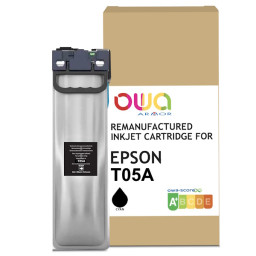 Ct. reman. OWA: EPSON WT-C878R WT-C879R negro 25.000p. XL ink (C13T05A100)
