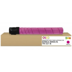 Toner reman OWA: K-MINOLTA C224 C284 OLIV.MF222 25.000p. STD A33K350 / TN321M 