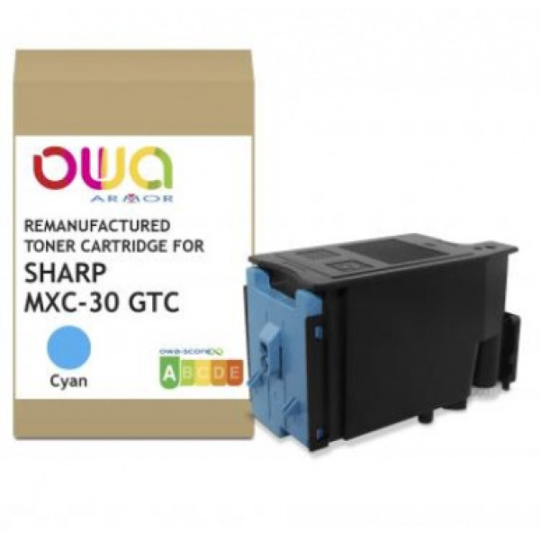 Toner reman OWA: SHARP MX C250F C300P C300W C301W 6.000p. STD MXC-30 GTC