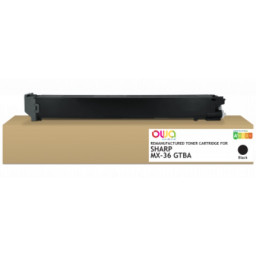 Toner reman OWA: SHARP MX2610N 2615N 2640N 3110N 24.000p. STD MX-36 GTBA
