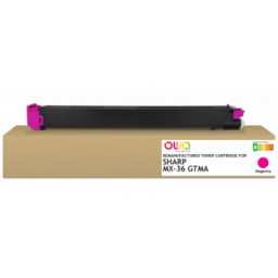 Toner reman OWA: SHARP MX2610N 2615N 2640N 3110N 15.000p. STD MX-36 GTMA
