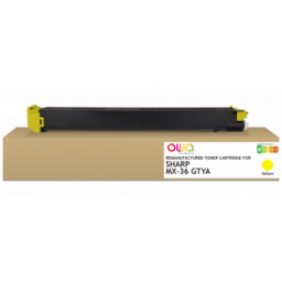 Toner reman OWA: SHARP MX2610N 2615N 2640N 3110N 15.000p. STD MX-36 GTYA
