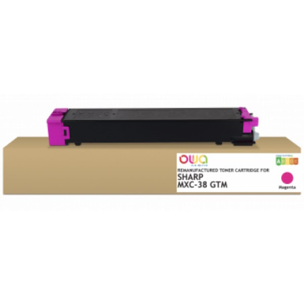 Toner reman OWA: SHARP MX-B380P B381 B400P MX-C310 10.000p. STD MXC-38 GTM