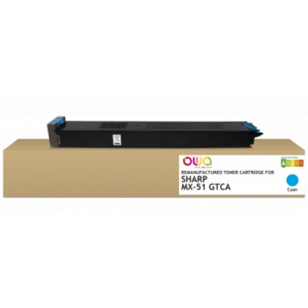 Toner reman OWA: SHARP MX4110N MX4112 MX5110N 18.000p. STD MX-51 GTCA