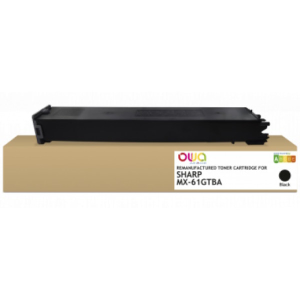 Toner reman OWA: SHARP MX3050N MX3550N MX4050N 40.000p. STD MX-60 GTBA