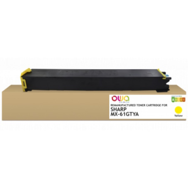 Toner reman OWA: SHARP MX3050N MX3550N MX4050N 24.000p. STD MX-60 GTYA