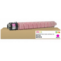 Toner reman OWA: RICOH Aficio MPC3003 C3004 C3503 18.000p. STD 841819 magenta