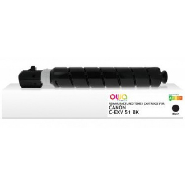 Toner reman OWA: CANON iR C5535 C5540 C5550 69.000p. STD 0481C002 / C-EXV51 K