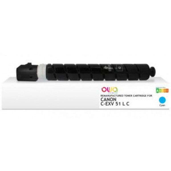Toner reman OWA: CANON iR C5535 C5540 C5550 26.000p. Low 0485C002 / C-EXV51 L C
