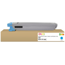 Toner reman OWA: HP Ljet Flow E778xx Series 28.000p. W9191MC cyan