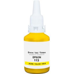 Tinta OWA compat EPSON EcoTank 113 amarillo 6.000p ET16150 ET16600 ET5150 ET5850 (T06B440)