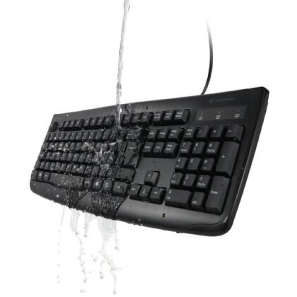 Teclado KENSINGTON Pro Fit USB lavable español cumple estándar MIL-STD-810H fluidos, Win/Mac