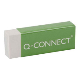 Goma borrar Q-CONNECT plástica escolar y oficina 60x22x11mm (77881)