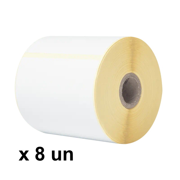 (6) Rollos etiquetas semibrillo BROTHER 100x100mm 700et/rollo para impr.prof.de 4 (6) Rollos etiquetas semibrillo BROTHER 100x100mm 700et/rollo para impr.prof.de 4