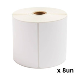 (8) Rollos etiqueta adh.removible BROTHER 55x50mm 1000et/rollo TD4000 TD4100 TD4410 TD4420 TD4520