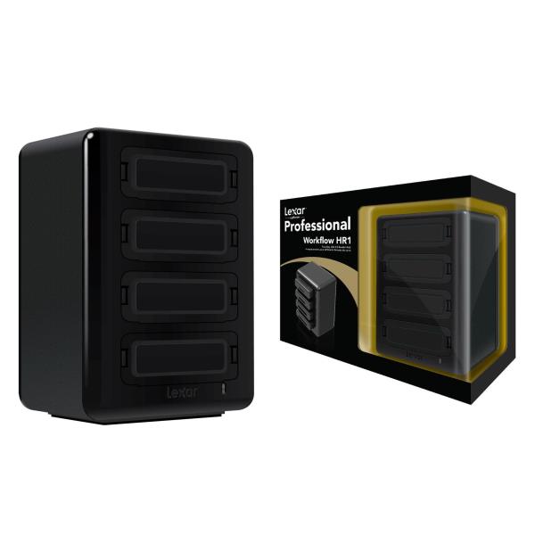 LEXAR WorkFlow HR1 USB 3.0 Hub  Reader Hub + hay que añadir hasta 4 lectores