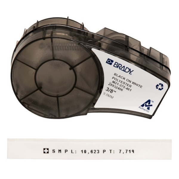 BRADY BMP21 M210 M211 Polyester Cryogenic Laborat. 3/8 BRADY BMP21 M210 M211 Polyester Cryogenic Laborat. 3/8