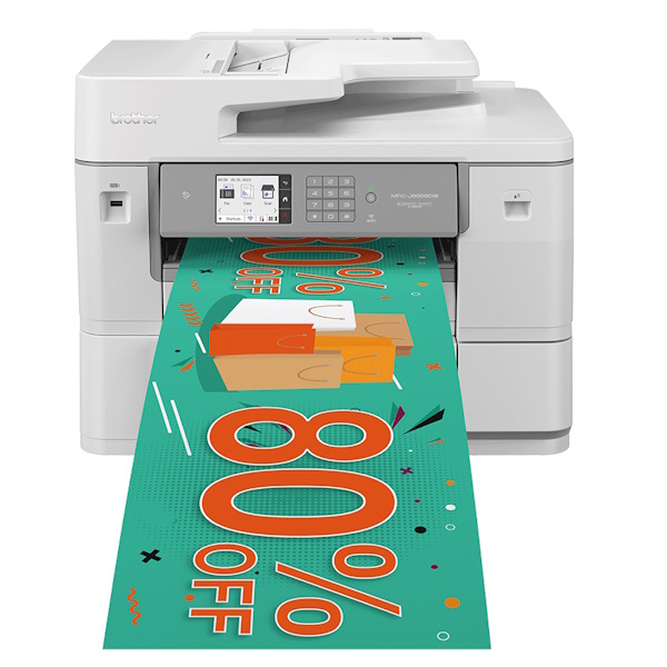 Multif.BROTHER MFC-6959DW A4/A3 (todas func.) 4-1 30-30pm 250+500+100+50hADF Dup USB/Eth/Wifi #P