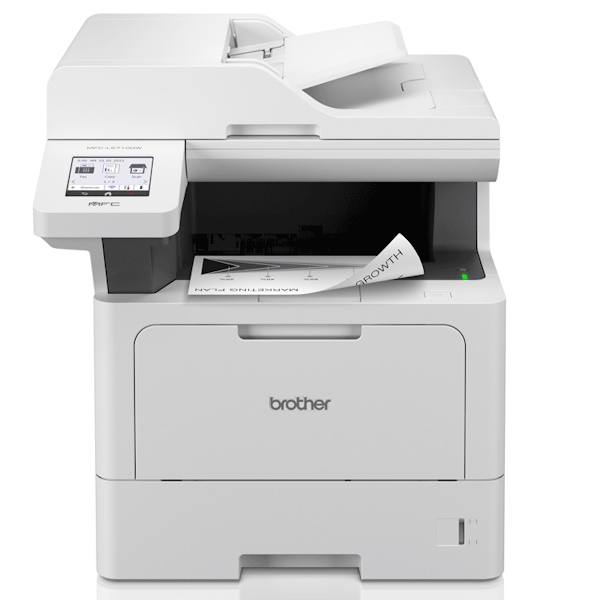 Multif.BROTHER láser mono MFC-L5710DW A4 4-1 48pm 250+100h ADF Duplex USB/Eth