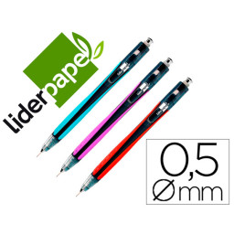Portaminas LIDERPAPEL grafito 0.5 mm 