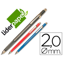 Portaminas LIDERPAPEL grafito 2.0 mm 