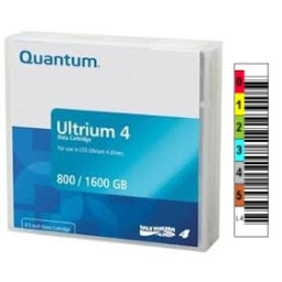 DC QUANTUM Ultrium LTO-4 etiquetado 800GB/1,6TB secuencia a medida *