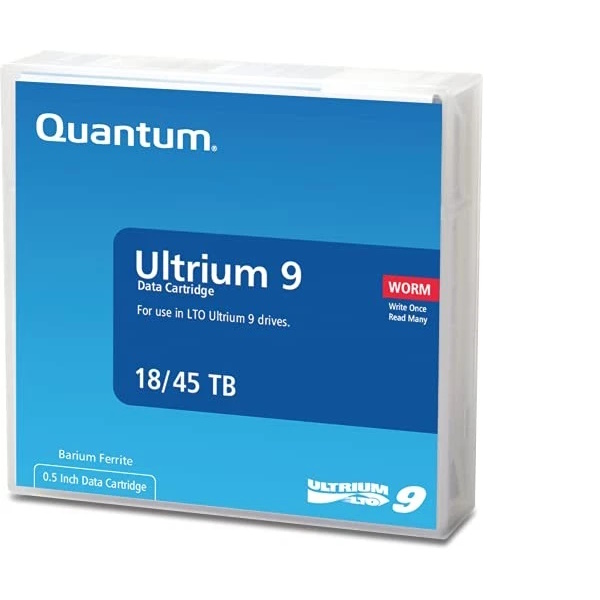 DC QUANTUM Ultrium LTO-9 WORM 18TB/45TB especial de una sola grabación