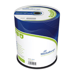 (T100) DVD-R MEDIARANGE 4,7GB 16x no imprimible (tarrina-100)