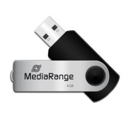 Memoria MEDIARANGE USB 2.0 4GB flash drive USB 2.0, pivotante