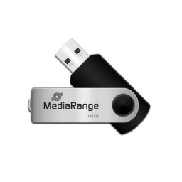 Memoria MEDIARANGE USB 2.0 128GB flash drive USB 2.0, pivotante