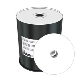 (T100) CD-R MEDIARANGE bulk 700MB 80min 52x Pro.fullsurface inkjet Proselect white diamond dye