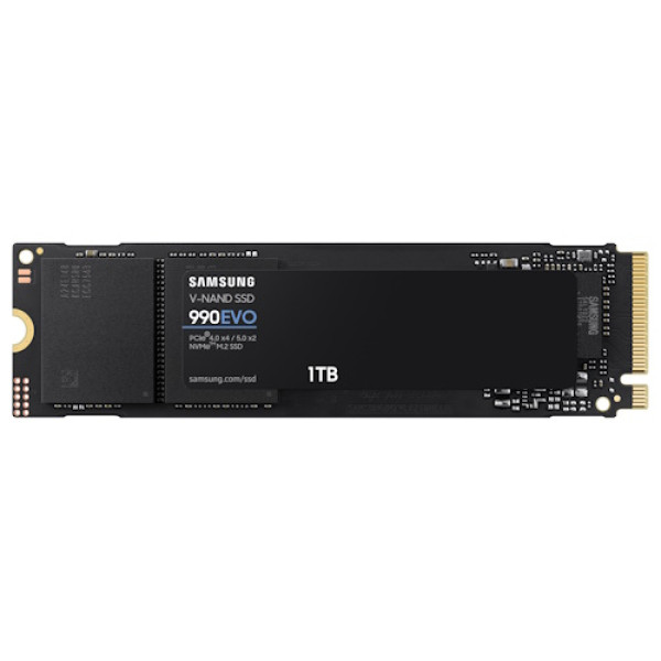 SSD interno SAMSUNG 990 EVO 1TB M.2 2280, PCI Express 4.0 (NVMe), V-NAND TLC