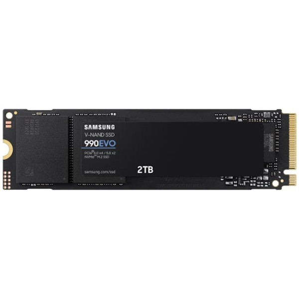 SSD interno SAMSUNG 990 EVO 2TB M.2 2280, PCI Express 4.0 (NVMe), V-NAND TLC