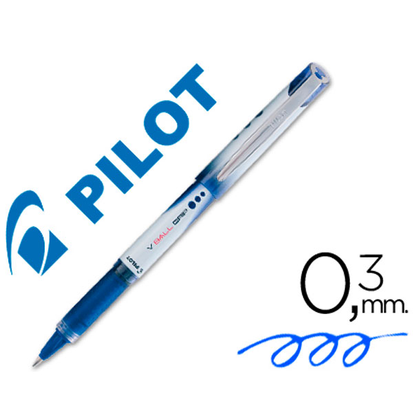 Rotulador PILOT Roller V-BALL Grip azul 0.5 mm Roller ball pen 