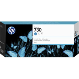 C.t. HP #730 300ml cian Designjet T1600 T1700 T2600 alta capacidad